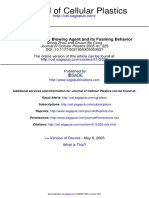 Exo Endothermic BA and Its Foaming Behaviour