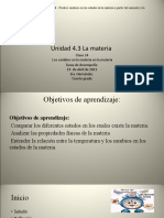 Clase 34 Los Cambios de La Materia Tarea de Desempeño 14 de Abril de 2021