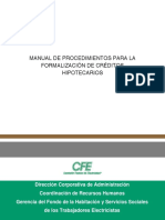 Manual de Procedimientos para La Formalización de Créditos Hipotecarios