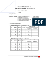 Data Pengamatan Kelompok 5