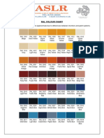 Ral Colour Chart