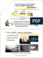 Lec.15 Non-Metallic Materials Degradation: Advanced Chemical Equipment Design