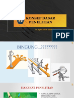 KOnsep Dasar Penelitian