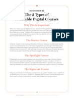 The 3 Types of Digital Courses