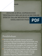 Fatma Qurrotunnada - 1811020086 - 4B - Tugas Kep Perawat Analisis Jurnal Keperawatan