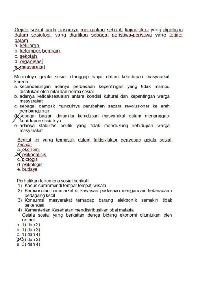 Gejala sosial pada dasarnya merupakan sebuah kajian ilmu yang dipelajari dalam sosiologi yang diarti