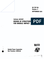 Design of Structures For Missile Impacts