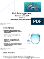 Risk Management CPD Slides