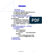 Antivirus and Content Security Cluster Solution