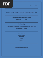 Memo For Petitioner Final