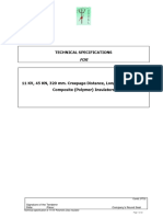 GTP and Tech Spec of Polymer Disc Insulator 849