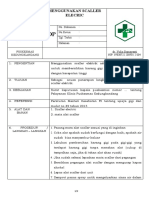 7.2.1.3.171 Sop Menggunakan Scaler Electrik