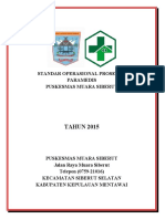 Cover Standar Operasional Prosedur Paramedis