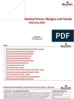 Chemical, Petrochemical Prices, Margins and Trends: February 2021