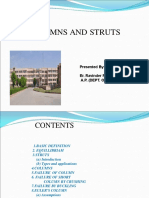 Columns and Struts: Presented By: Er. Ravinder Panwar A.P. (Dept. of Ce)