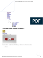 Using Advanced Blend Option in Creo Parametric - GrabCAD Tutorials