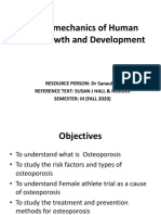 Human Bone Growth and Devedlopment