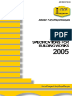JKR Specs for Building Works