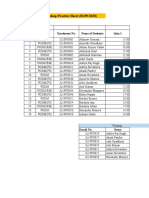 Excel Practice set - 03 Sept