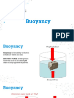 Hydraulics - Lecture 4 - Buoyancy