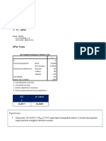 uji homogenity SPSS