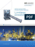 Limitless Possibilities.: Unique Porous Media. Process Filtration Expertise