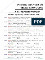 Toan 12-1718-Cd7-Toa Do Oxyz - P3-666 Cau TN - Co Dap An