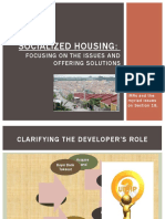 Socialized Housing in the Philippines Is