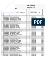 GRADE 11 2020 2021 ENROLLMENT As of Oct 13 2020