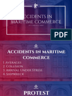 Week 14-15 Accidents in Maritime Commerce