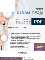 Presentasi Demam Tifoid