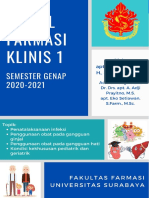 Modul Farmasi Klinis I - BAGIAN II