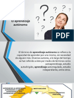 Aprendizaje autónomo: autoaprendizaje y cómo aprenden los adultos