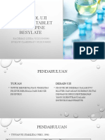 Protokol Uji Stabilitas Tablet Amlodipine Besylate