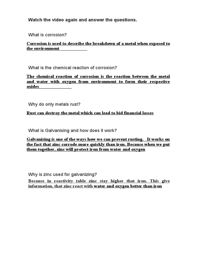 Watch The Video and Answer The Questions | PDF | Art | Technology ...