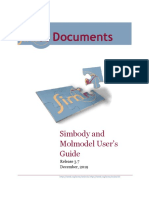 Documents: Simbody and Molmodel User's Guide