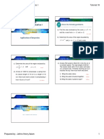 KNF 1013 Engineering Mathematics I Tutorial 10 Area Calculations and Work Problems