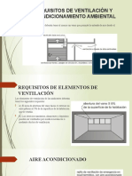 Requisitos de Ventilación