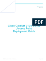 Cisco Catalyst 9130 Series Access Point Deployment Guide