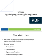 201610 - GIN222 the Math Class