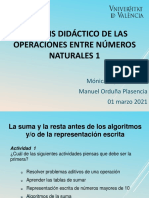 1. Operaciones. Estrategias de suma y resta