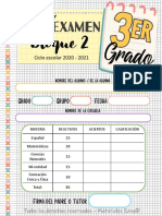 3º? Examen Zany 2021