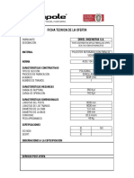 FT Poste FRP 8m - 350 KGF