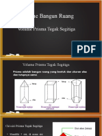 Bangun Ruang Prisma Segitiga