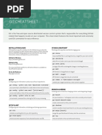 Git Cheat Sheet: Stage & Snapshot Installation & Guis