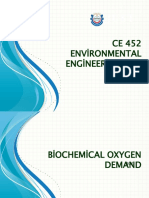 CE 452 Environmental Engineering Lab: Sec 1&2 Dr. Al-Ghazawi
