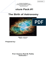 1the Birth of Astronomy