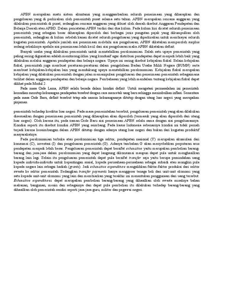 Exhaustive Expenditures Dapat Merupakan Pembelian BarangBarang Yang