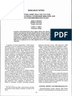 Deckop (1999) - Organizational Citizenship Behavior and Pay-For-Performance Plans.