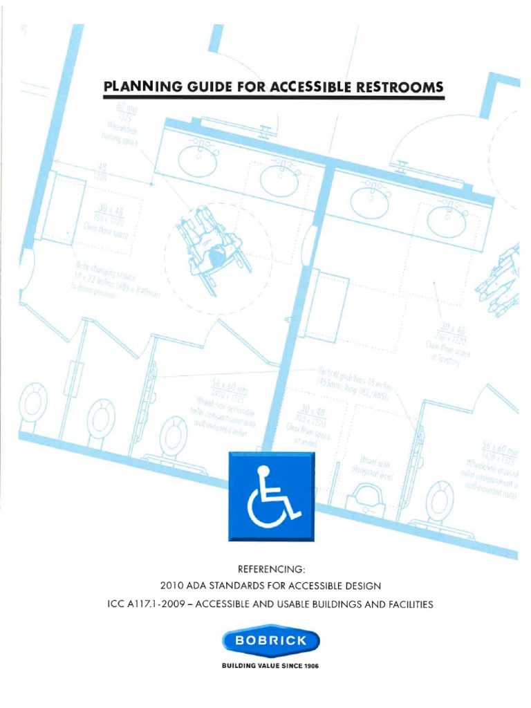 20190510 Bobrick Accessible Planning Guide For Bathrooms PDF